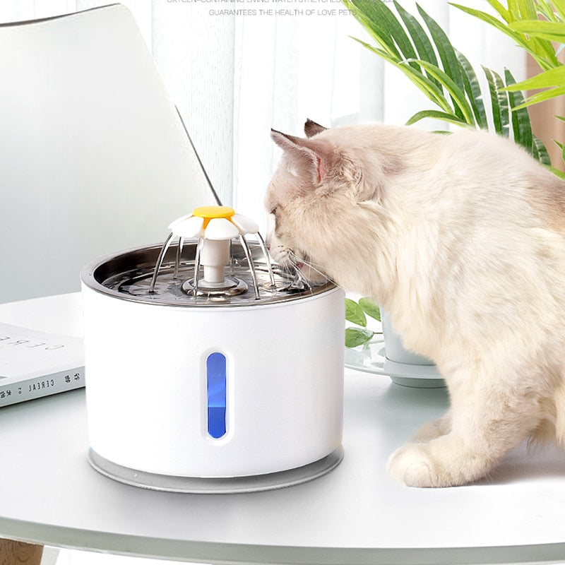 Electronic Water Fountain Bowl for Cats and Dogs