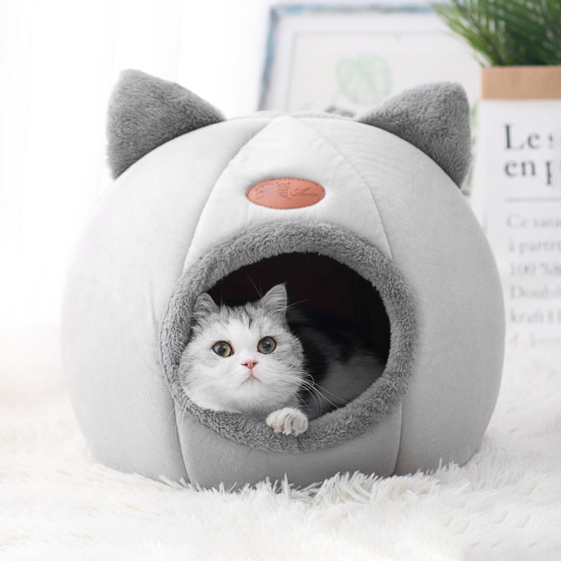 Deep Soft Comfort Cat Bed